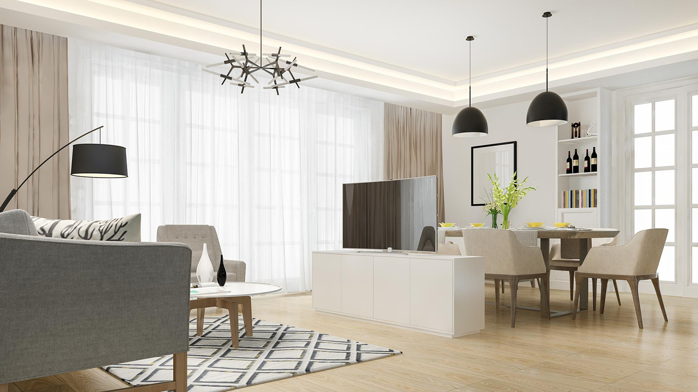 Modern home exterior